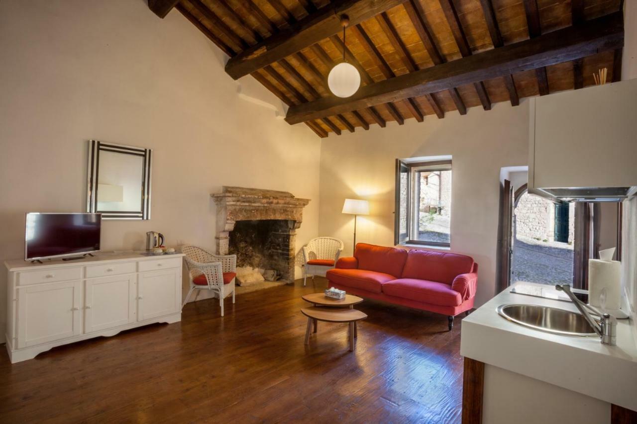 Il Castello Di Campello Apart otel Campello sul Clitunno Dış mekan fotoğraf